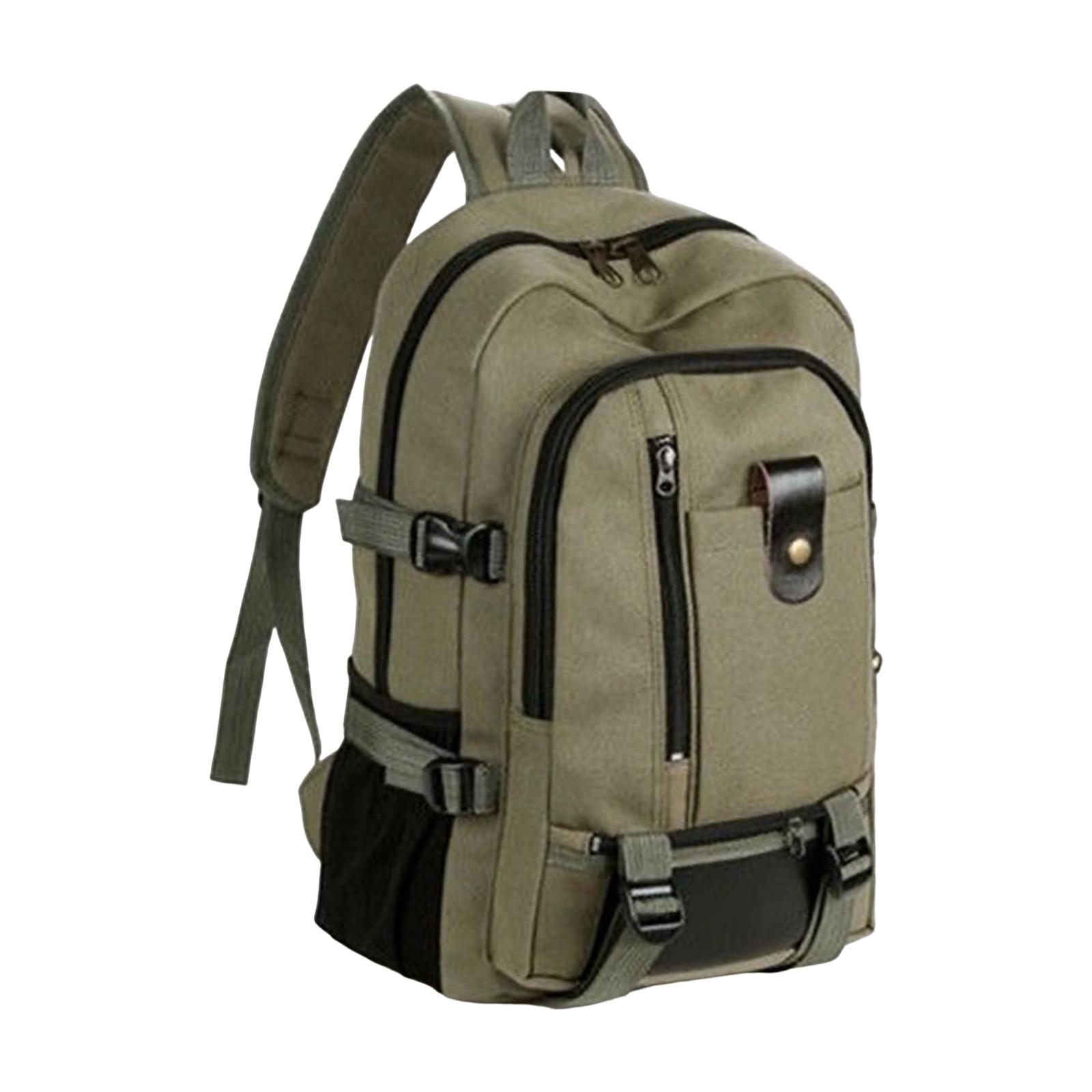 Canvas Backpack Casual - 넉넉한 크기의 캔버스 소재 여행용 백팩,