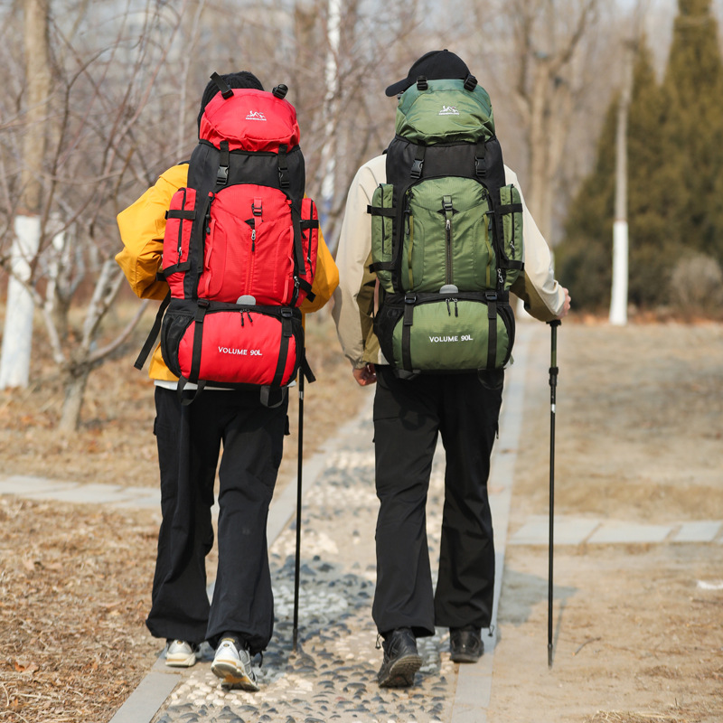 신제품 출시: 90L 대용량, 방수 기능, 신발 수납  - Hiking Backpack Waterproof 리뷰 및 가격
